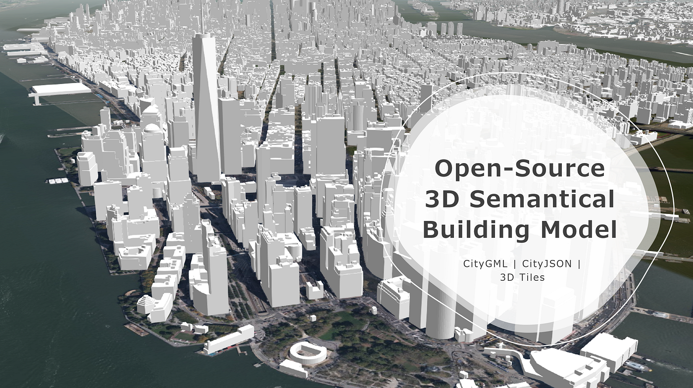 Open-Source CityGML 3D Semantical Building Models | by Joe T.  Santhanavanich | Towards Data Science
