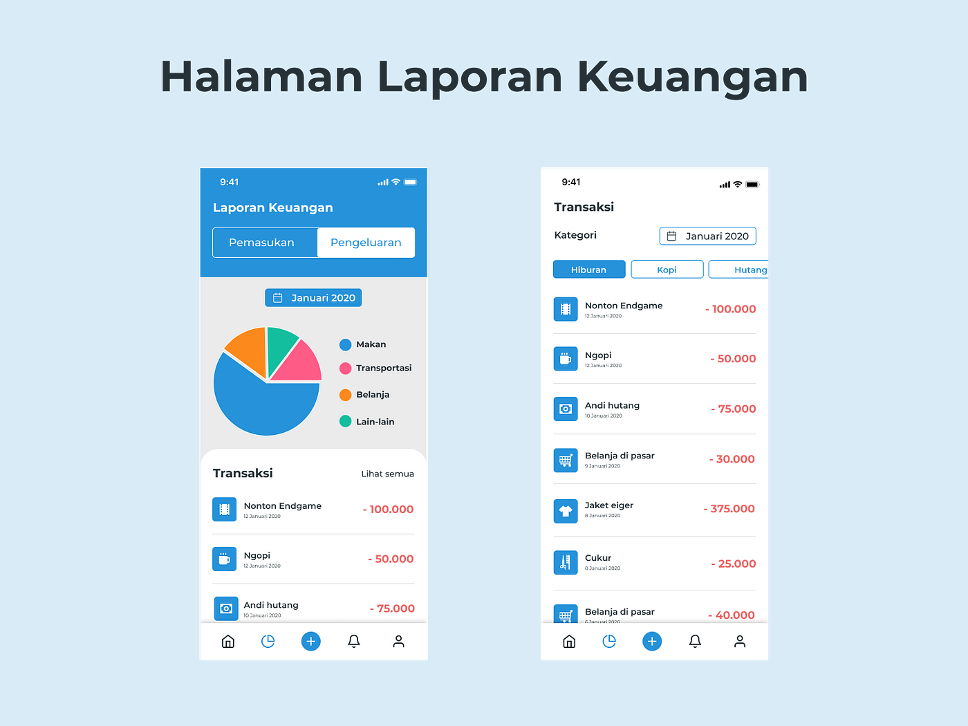 UX Design Case Study — Aplikasi Pencatatan Keuangan | by Joko Lang | Medium