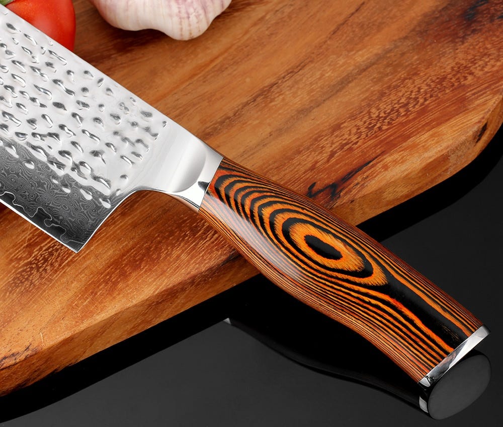 Damascus Steel Kitchen Knives Black Friday Discount Offer by