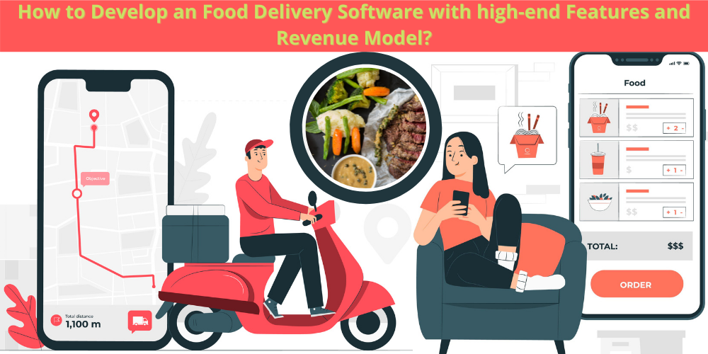 How to Develop a Food Delivery Software with highend Features and