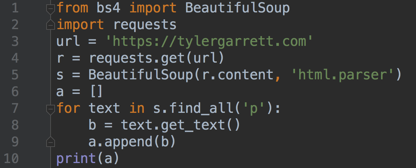 beautifulsoup email parser