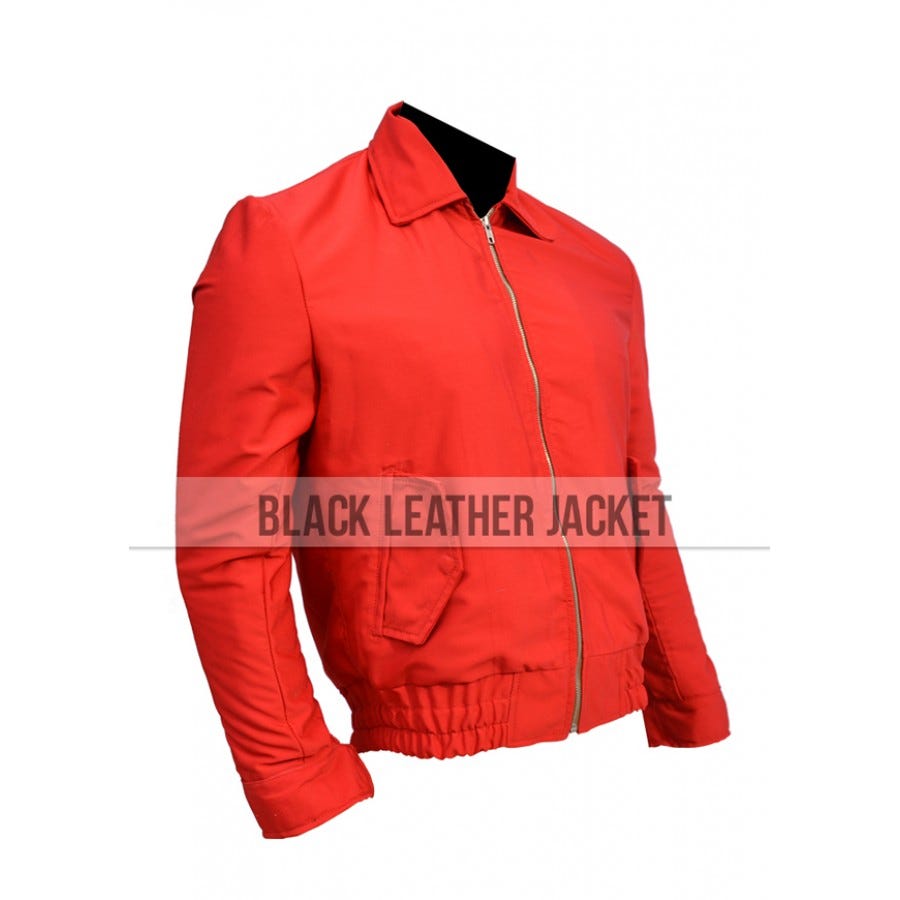 Stupendous James Dean Red Jacket from Rebel without a cause by Sherry