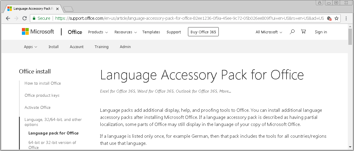 Multilingual Office — Understanding Office 2019/2016 Language Accessory  Packs | by Real Network Labs | Medium