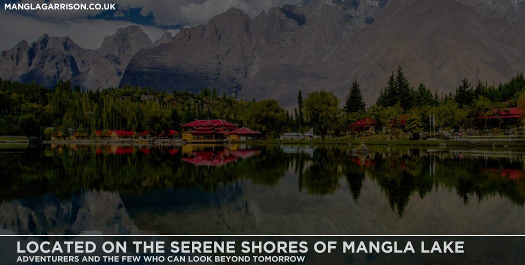 LOCATED ON THE SERENE SHORES OF MANGLA LAKE