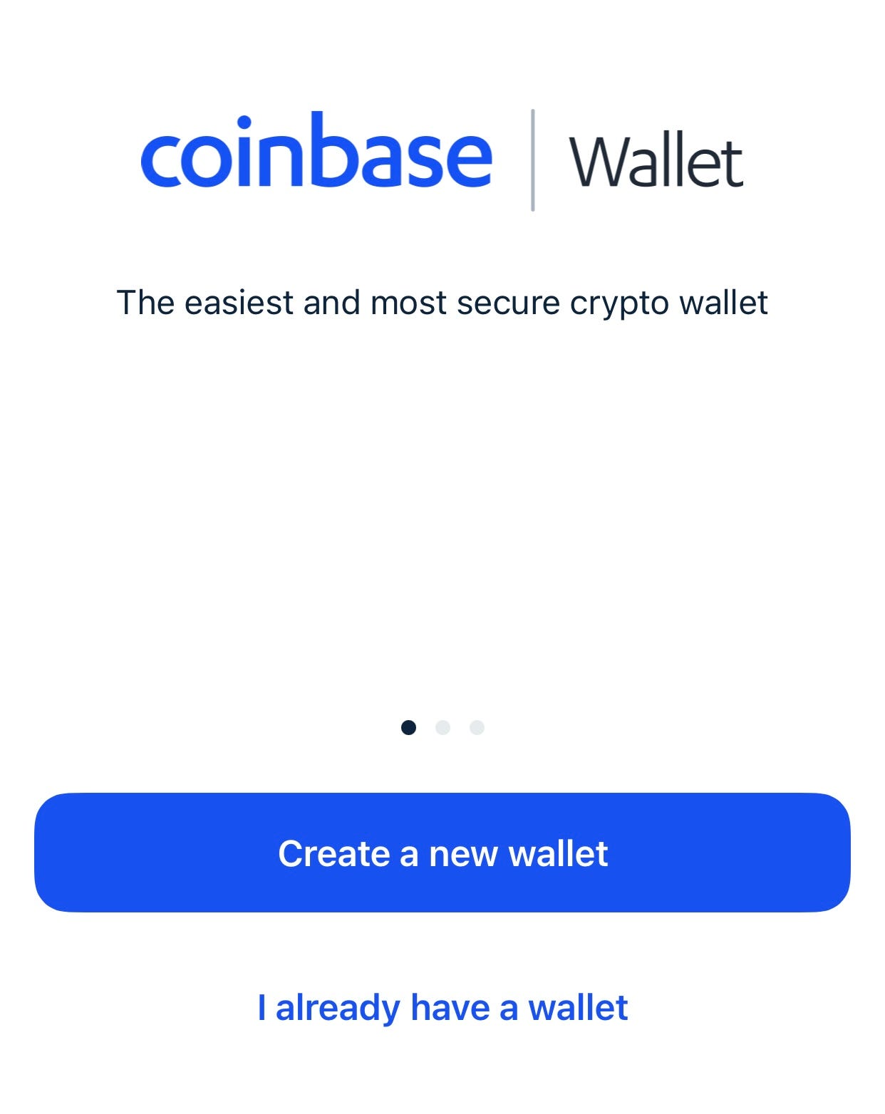 How to make a new bitcoin wallet on coinbase