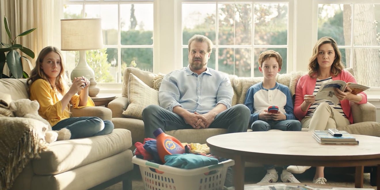 It's a Tide Ad”. February 2nd 2018. It's Super Bowl… | by Stavriana Orfanou  | AD DISCOVERY — CREATIVITY Stories by ADandPRLAB | Medium