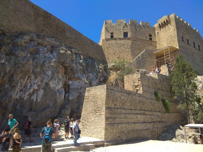 Space And Memory On Lindos Acropolis A Phenomenological Approach By James Hua Ostraka Medium