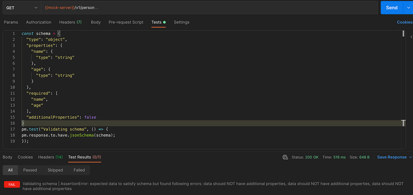 Postman Json Schema Validation In My Previous Article We Discussed By Deepak Attri Geek Culture Medium