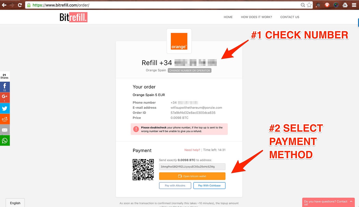 How To Buy Mobile Minutes And Data With Bitcoin Bitrefill Blog - 