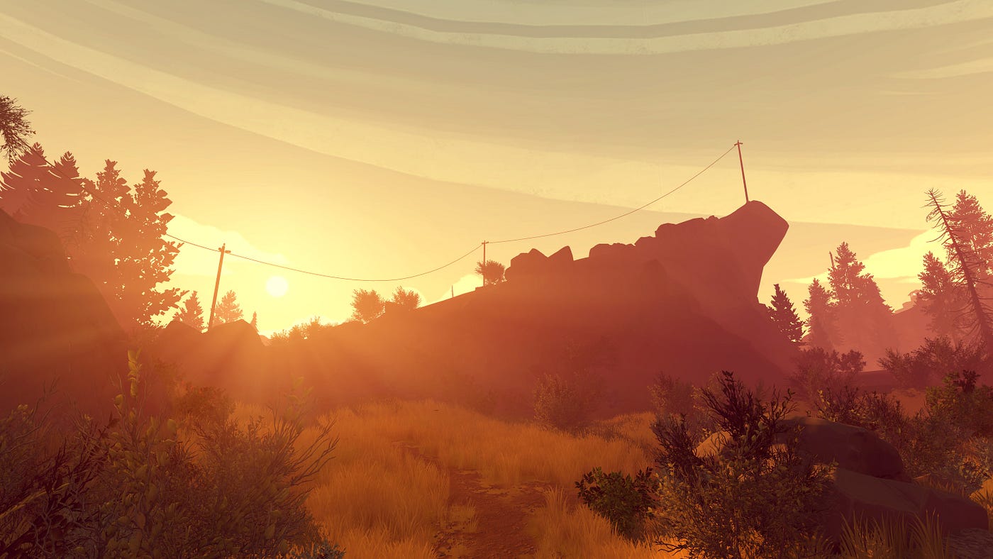 The End of Firewatch. On Campo Santo's debut, Thomas Pynchon… | by Duncan  Fyfe | The Campo Santo Quarterly Review