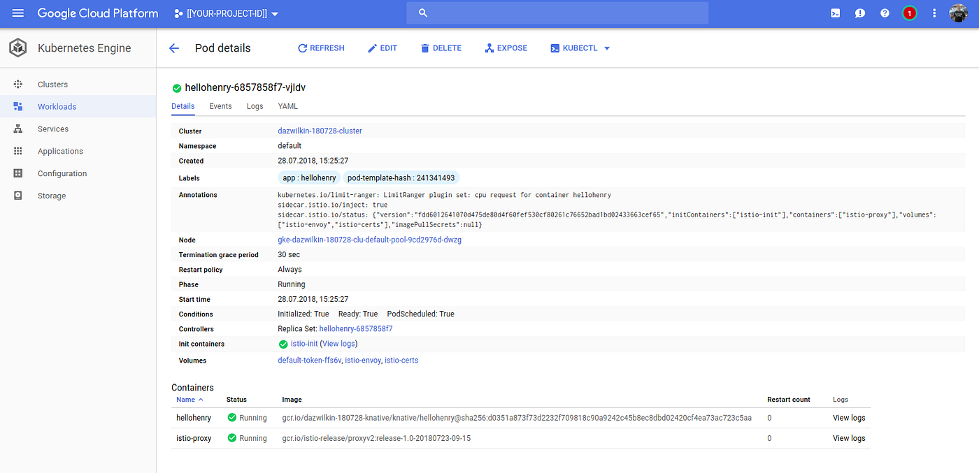 Knative 2/2. Adventures in Kubernetes | by Daz Wilkin | Google Cloud