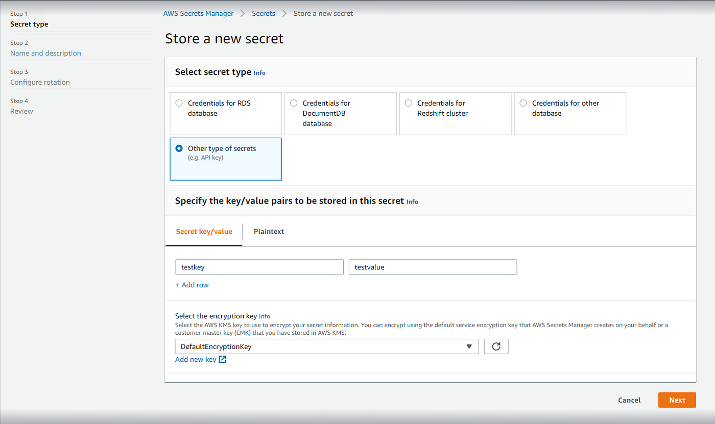 How to use AWS Secrets Manager for managing credentials | by Manpreet ...