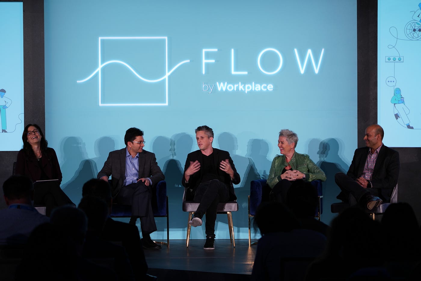 Senior leaders from Box, Atlassian, Sun Life Financial & Netskope talk  fluid technology and openness at work | by Workplace from Facebook |  Workplace from Facebook | Medium