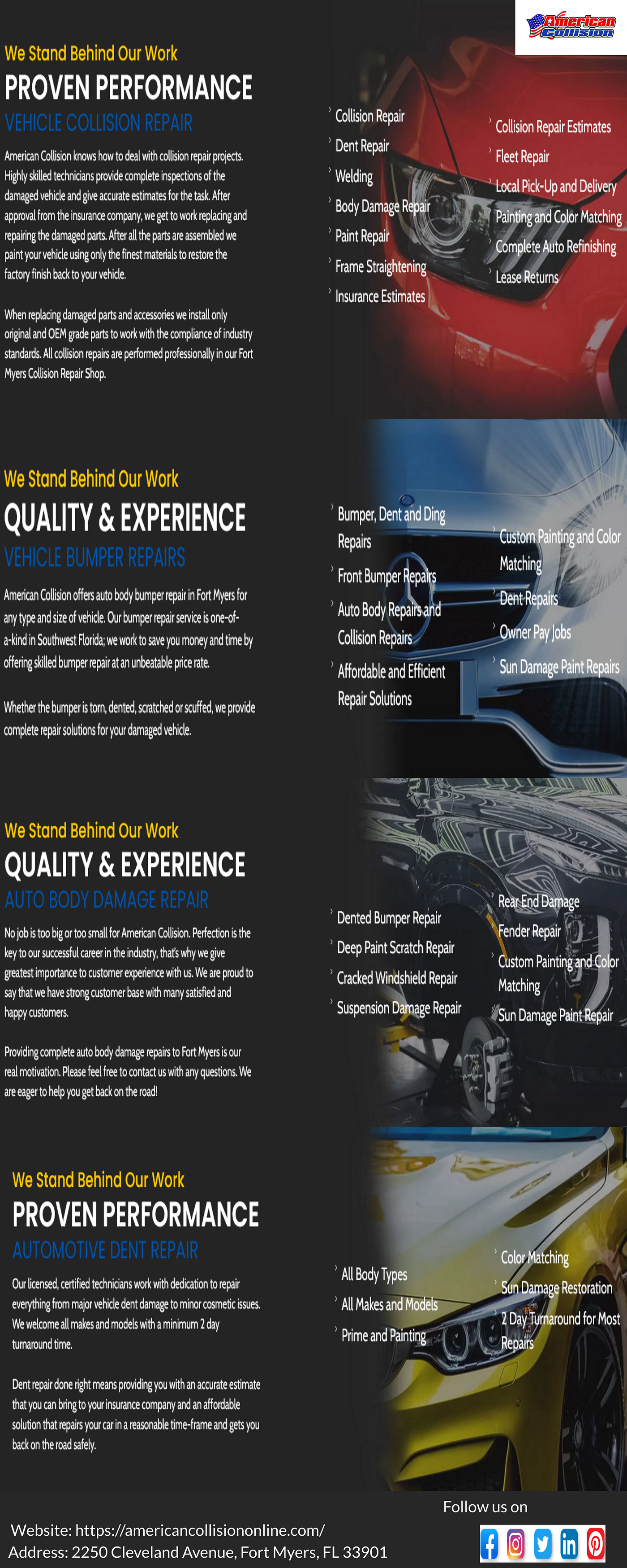 American Collision Online – Medium