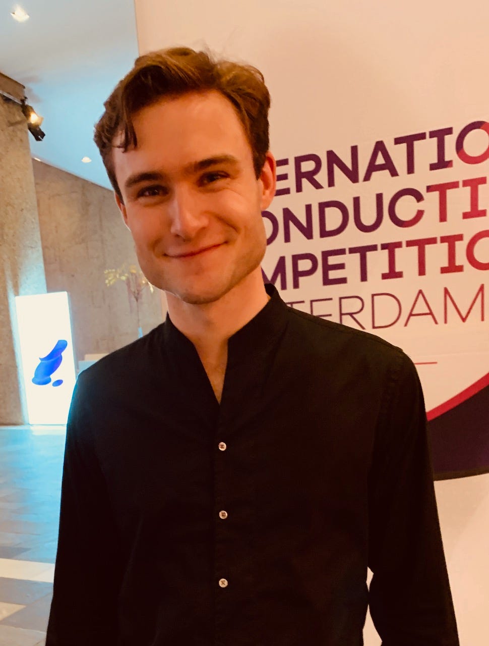 Bertie Baigent, Grand Prix winner of the inaugural International Conducting Competition Rotterdam