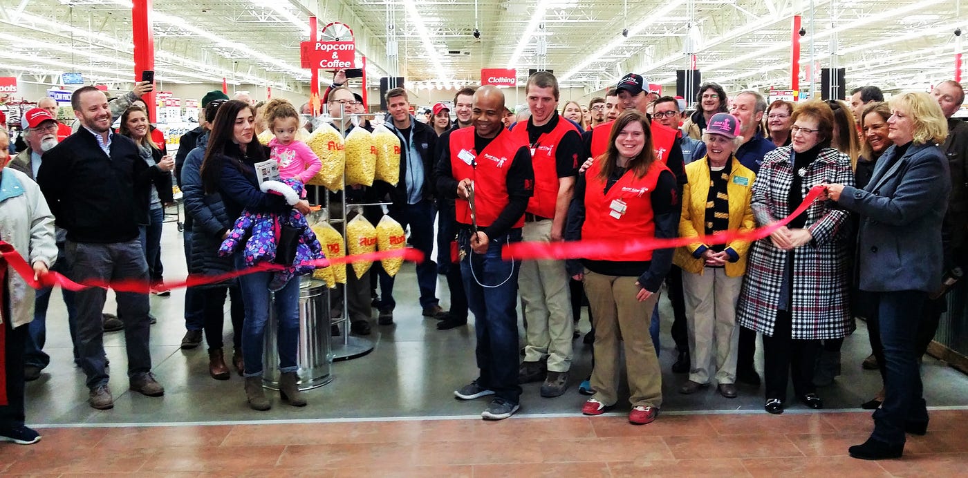 Rural King Grand Opening. Local dignitaries, store management… by