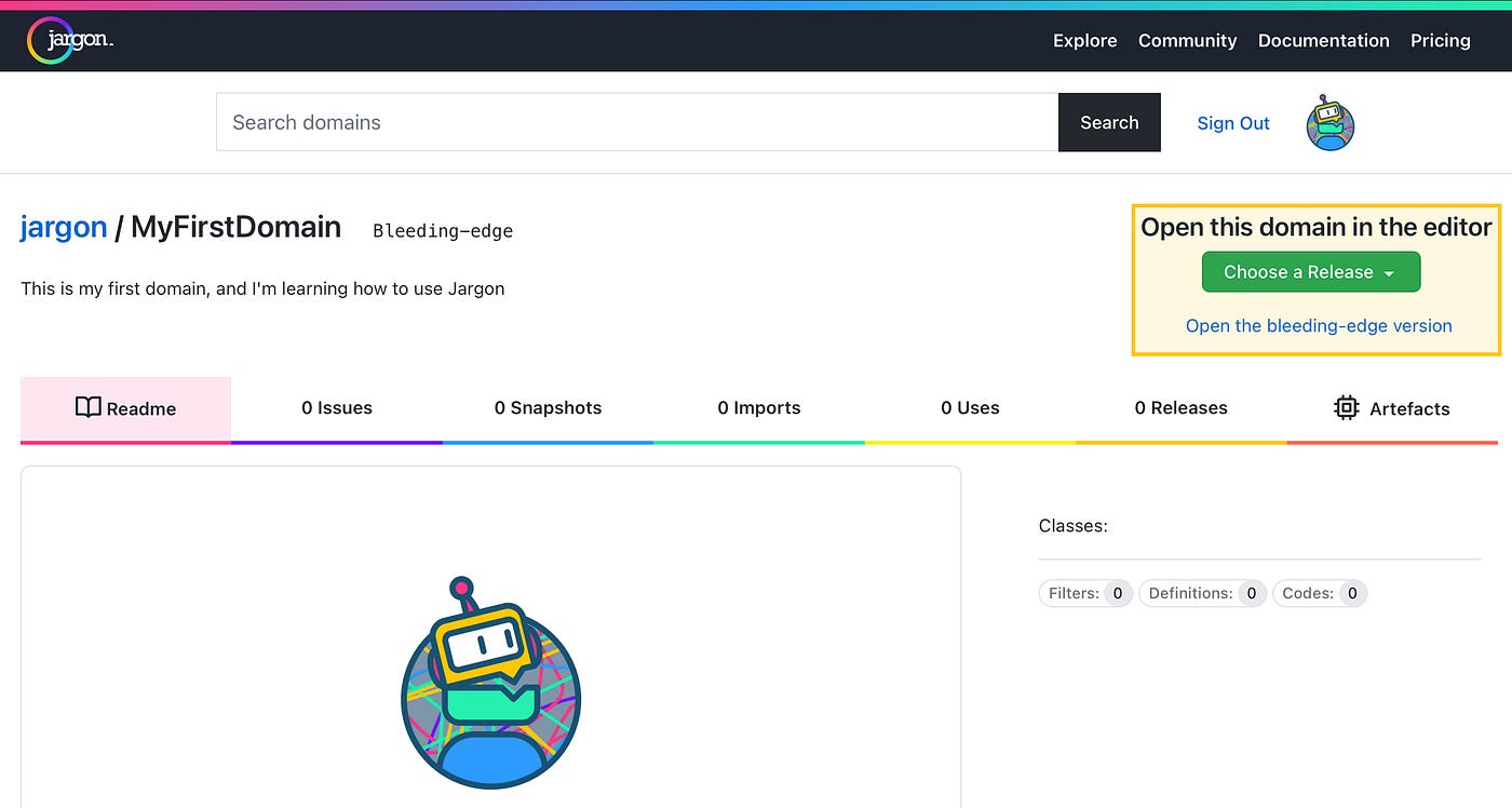 Introducing Jargon — Creating your first Domain by Alastair Parker