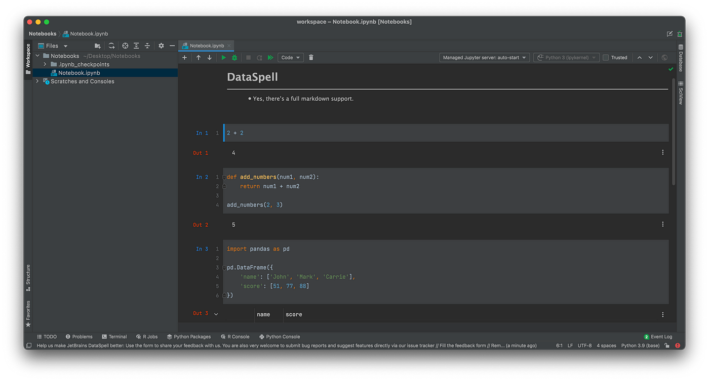 Top 4 Python and Data Science IDEs for 2021 and Beyond | by Dario Radečić |  Towards Data Science