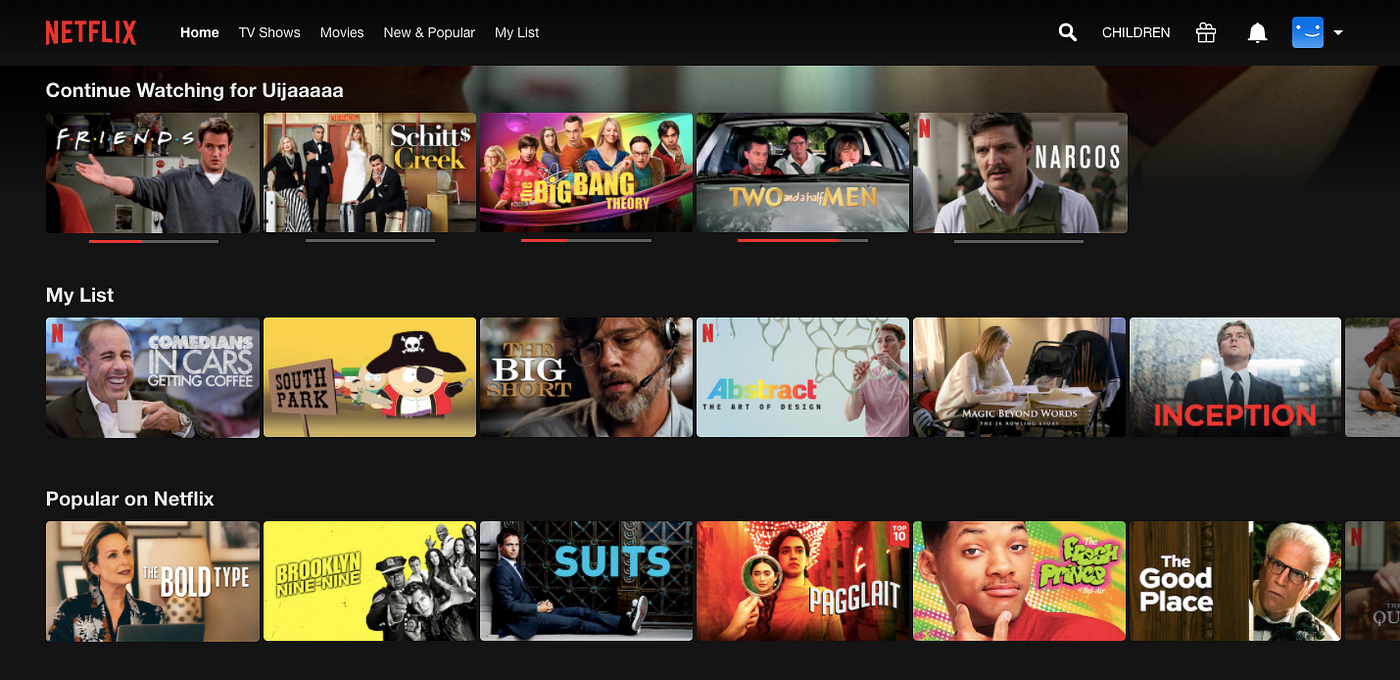 UX — Netflix hits hammer on the nail! | by Neha | Bootcamp