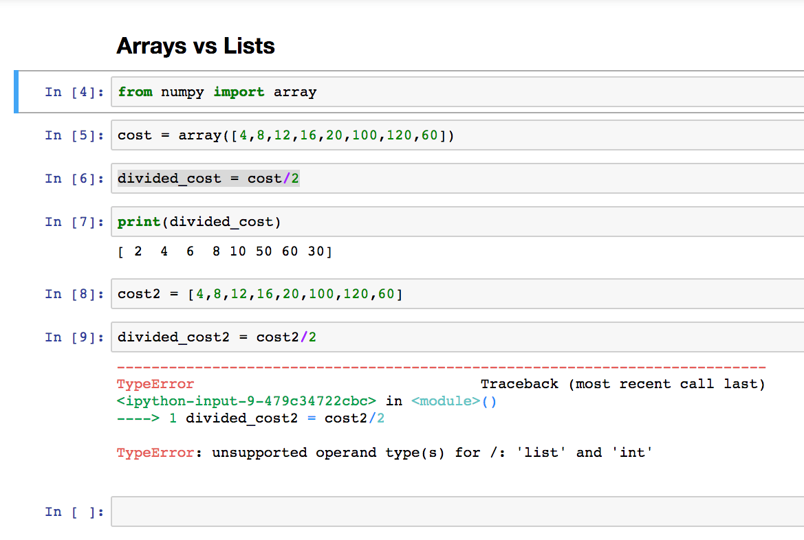 List vs Array — Data Types. Some days back, I was working on a… | by Bolaji  | Backticks & Tildes | Medium