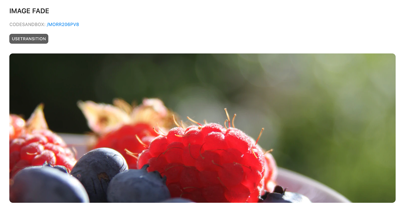 React: Using React-Spring To Animate Crossfading Images | by Joe Keohan |  ITNEXT