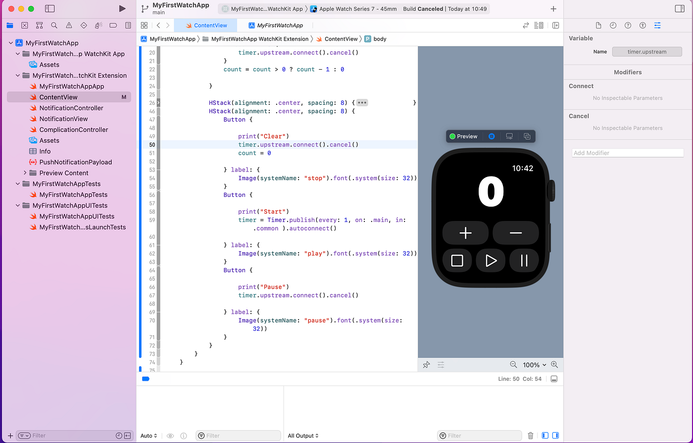 Creating your first Watch App. Part 2 | by Paul Ternytskyi | Mar, 2022 ...