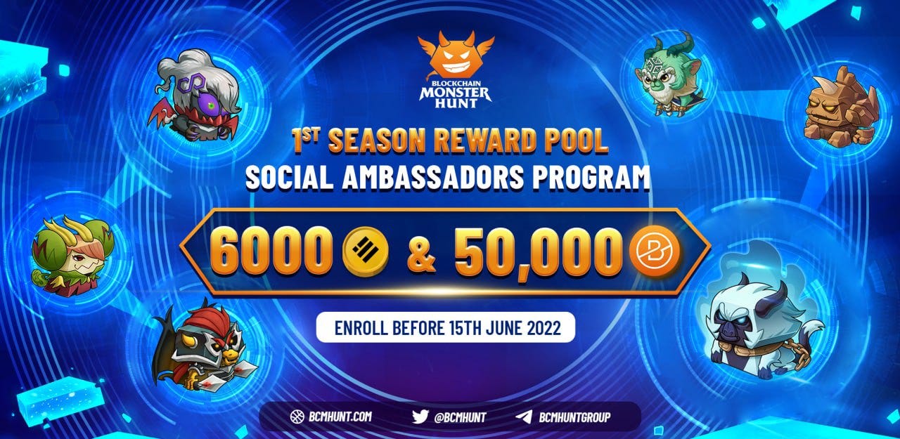 BCMHunt Enthusiasts, It's your time to shine! | by Blockchain Monsters Hunt  | bcmhunt