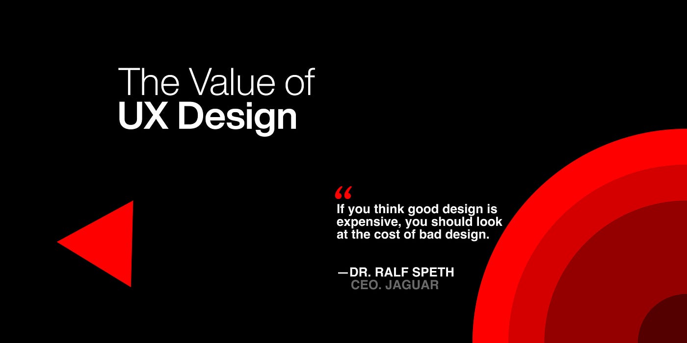 The value of UX design. As we spend more and more time with our… | by  Priyanka J | UX Planet