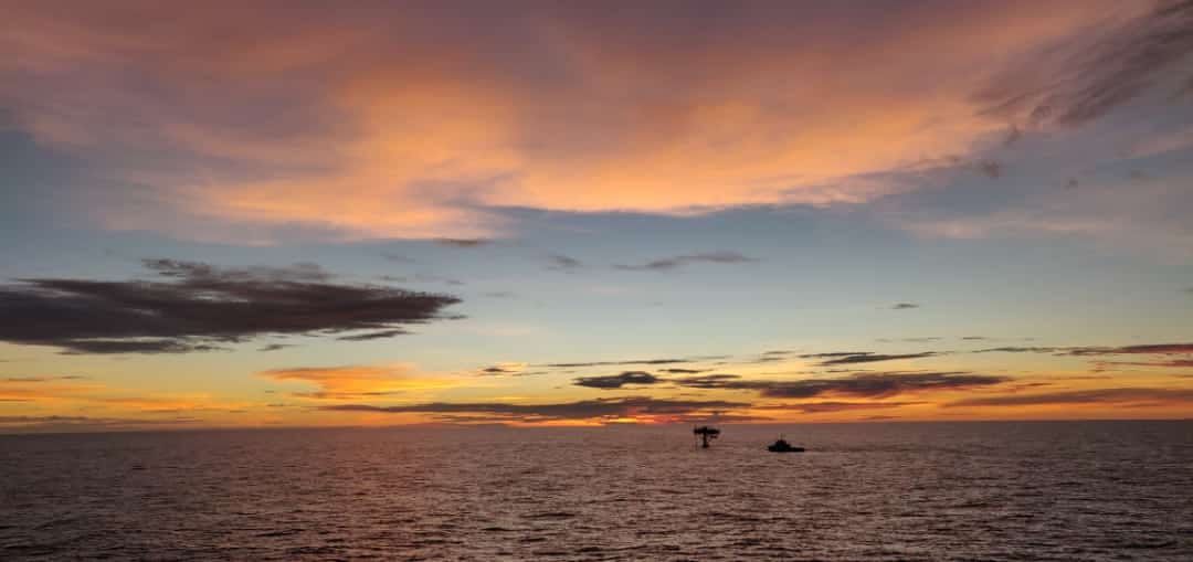 Sunset at east malaysia from Dina