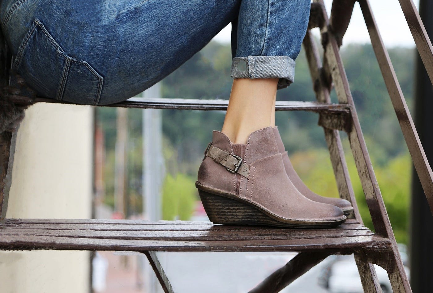 otbt wedge booties