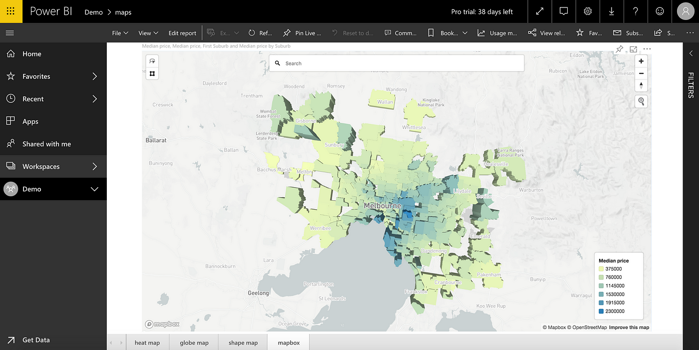 Mapbox Power Bi Choropleth Power Bi Custom Maps — Part Iii: Mapbox 3D Choropleth Map | By Selina Li |  Servian