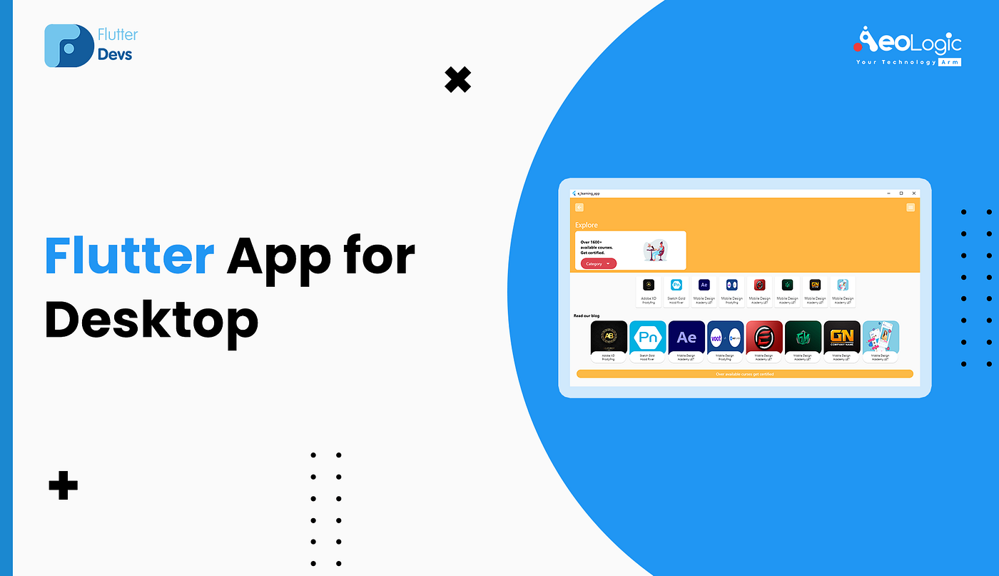 Flutter App for Desktop. Learn how to set up for run the… | by Nilu  Modanwal | FlutterDevs