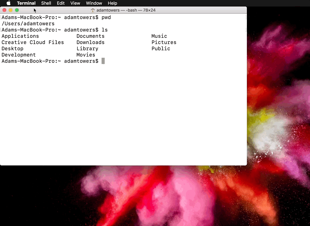 How To Customize Your Terminal And Bash Profile From Scratch By Adam Towers Medium