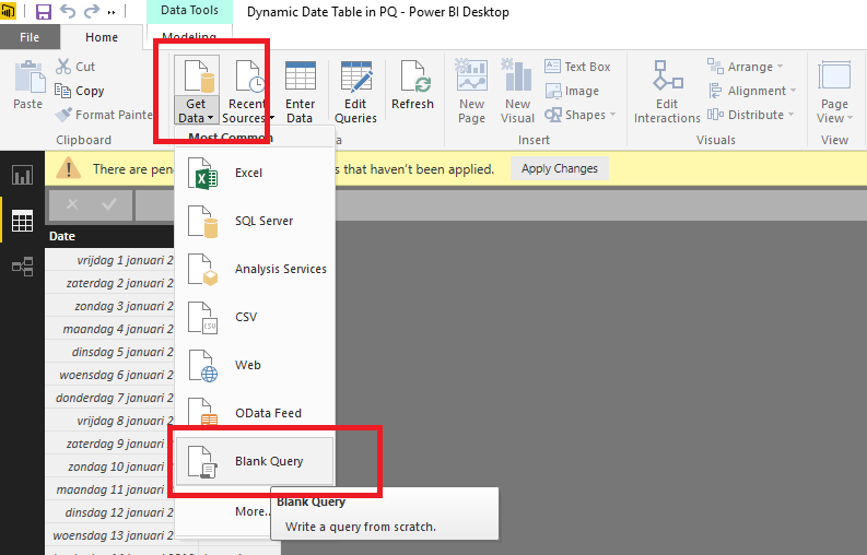 PowerQuery Dynamic Date Dimension Table Filtering | by Konstantinos Ioannou  | Medium