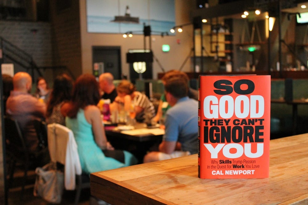So Good They Can T Ignore You In Other Words You Need To Be Good At By Luis Almanza Medium