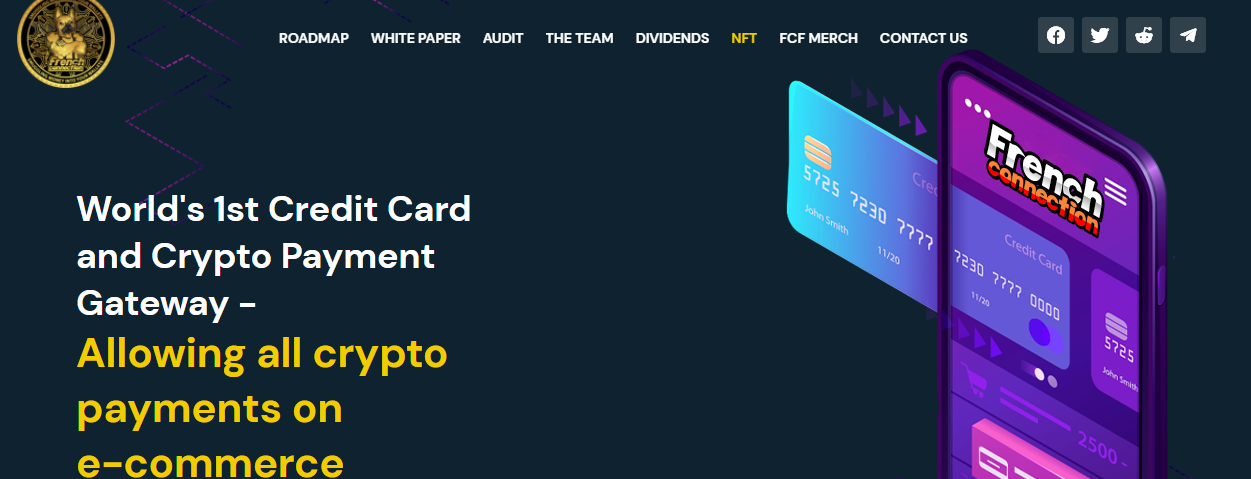 FCF-A big revolutionary crypto payment gateway project.