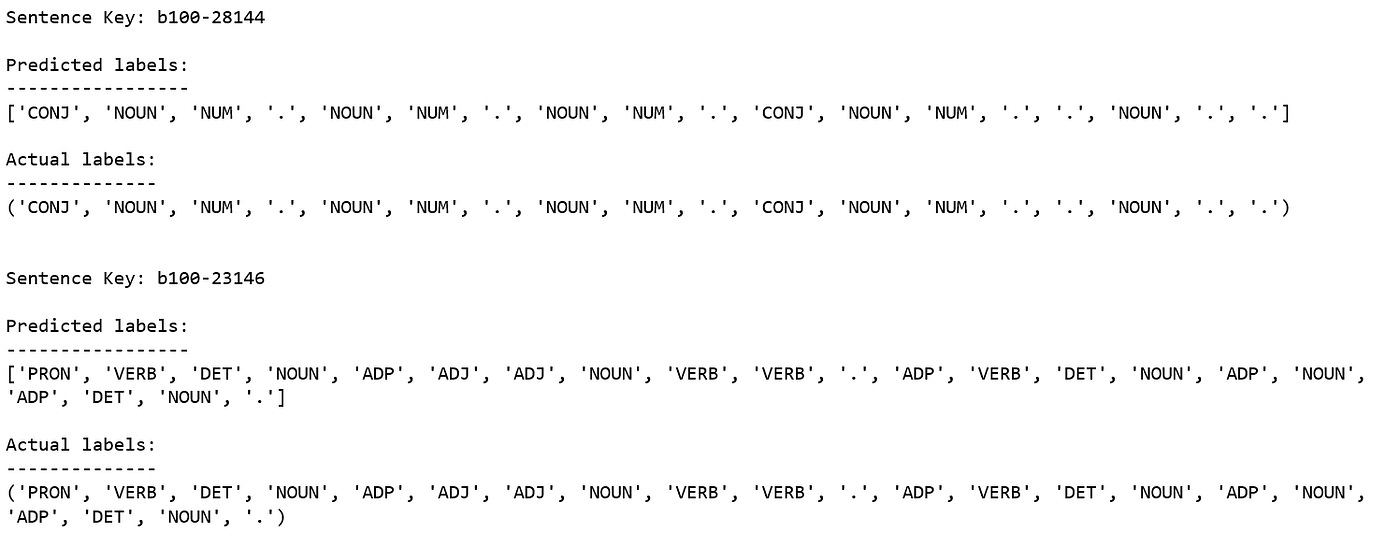 Part of Speech Tagging with Hidden Markov Chain Models | by Susan Li ...
