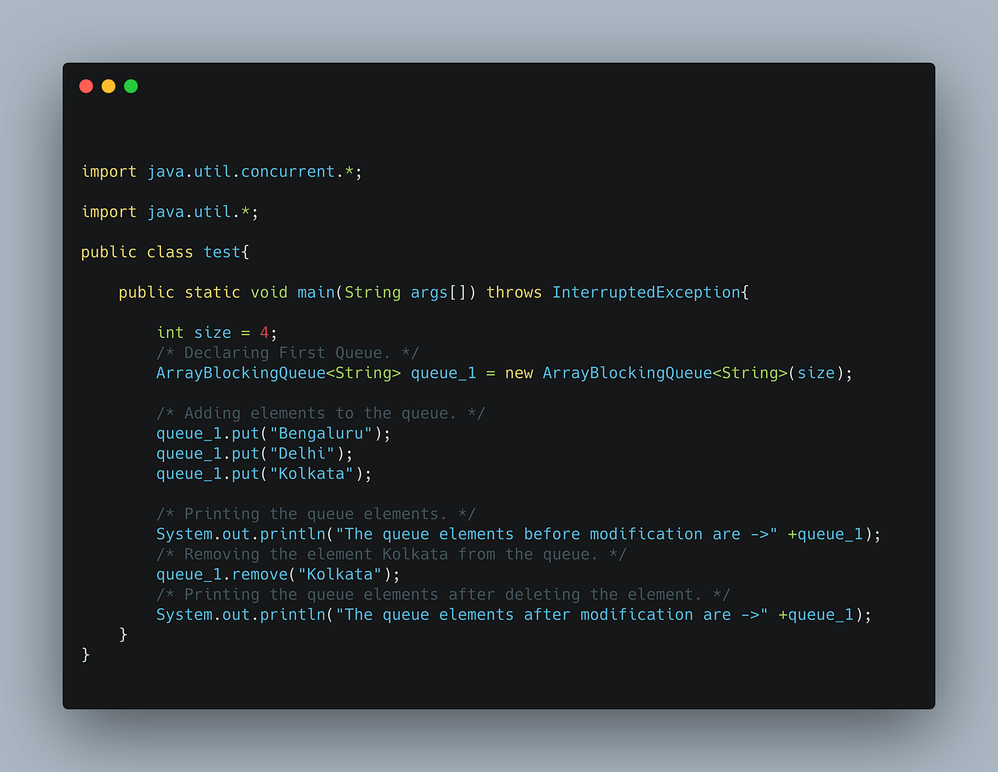 Methods In Blocking Queue Interface | by Swapnil Kant | Javarevisited ...