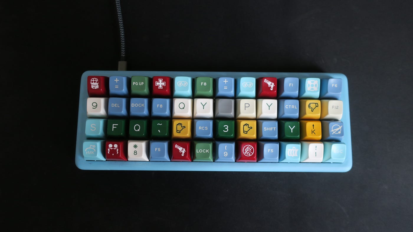 Filling a 3D Printed Keyboard with Cast Iron Shavings and Glue | by Jacob  Crouse | Medium