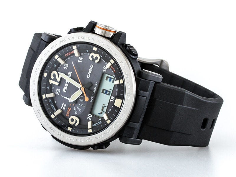 La mia recensione del Casio Pro Trek PRG-600, un'opinione con il Test | by  Antonio De Carlo | Orologi da Montagna | Medium