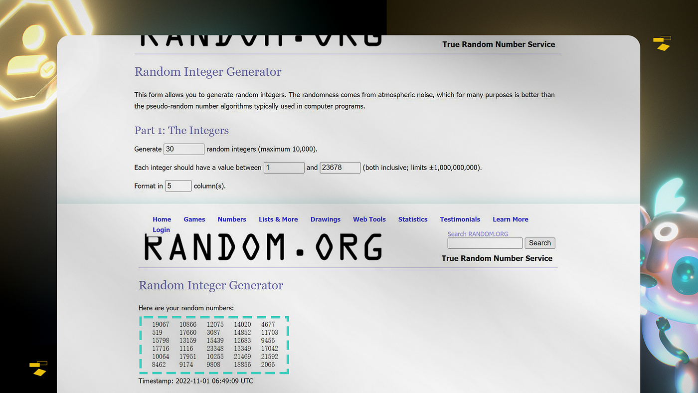 Winners list for “Mint Exclusive NFT” of BABT Campaign - ForTube - Medium
