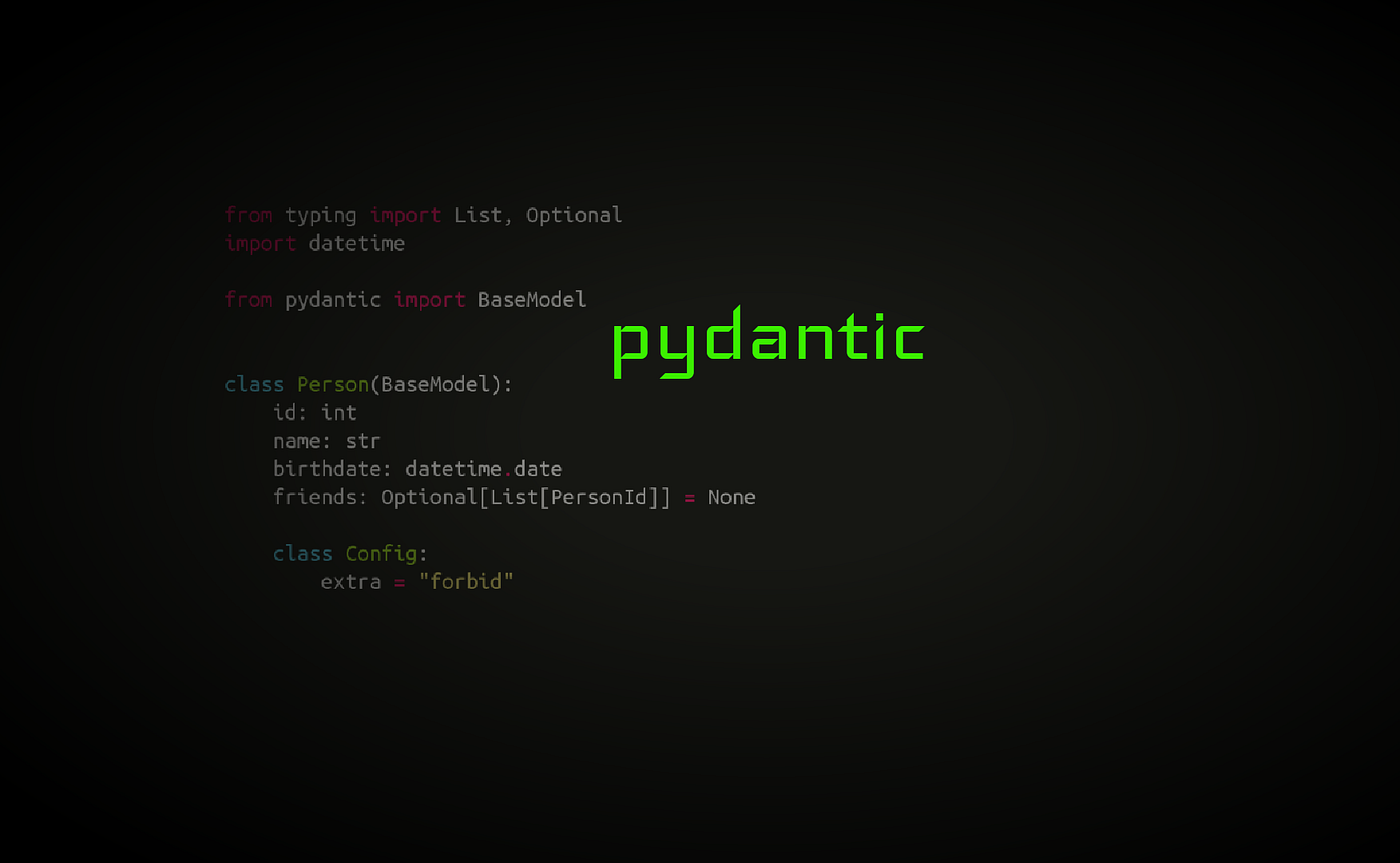 pydantic. The library you must know if you juggle… | by Martin Thoma |  Towards Data Science