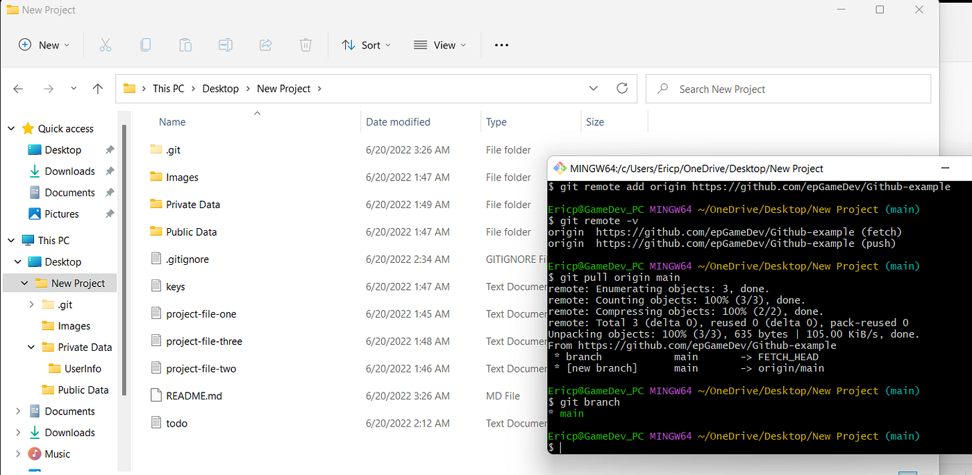 Git and Github. Objective: Create files, stage, commit… | by Eric ...