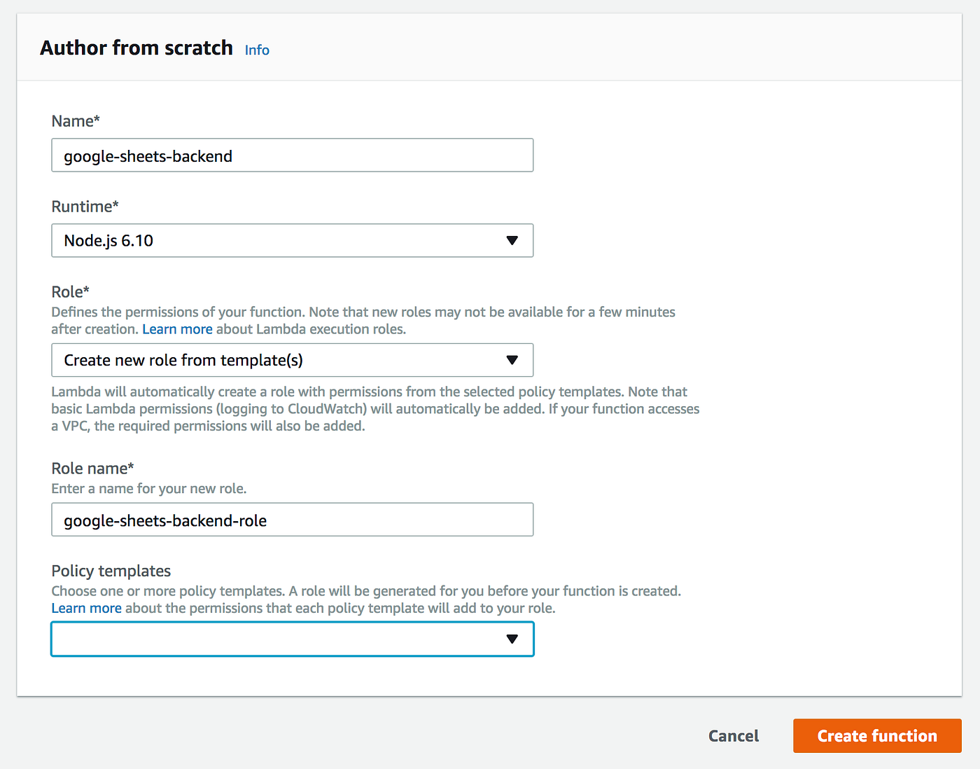 Google Sheets + AWS Lambda = JSON backend 😎 by Jonne Huotari Medium
