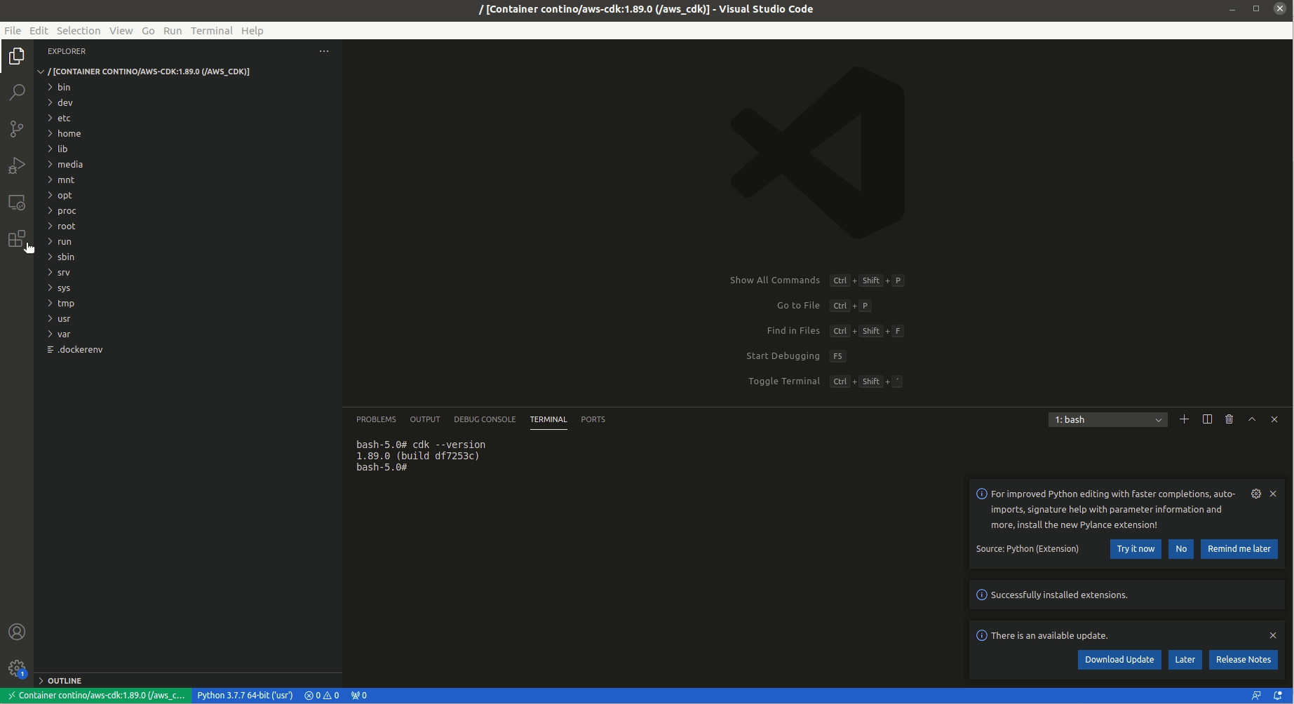 Como desenvolver e executar jobs do AWS Glue em seu próprio computador ...