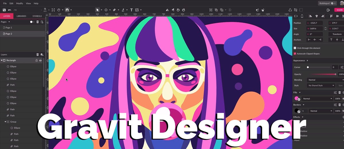 Gravit Designer Vector Graphic Design Tool