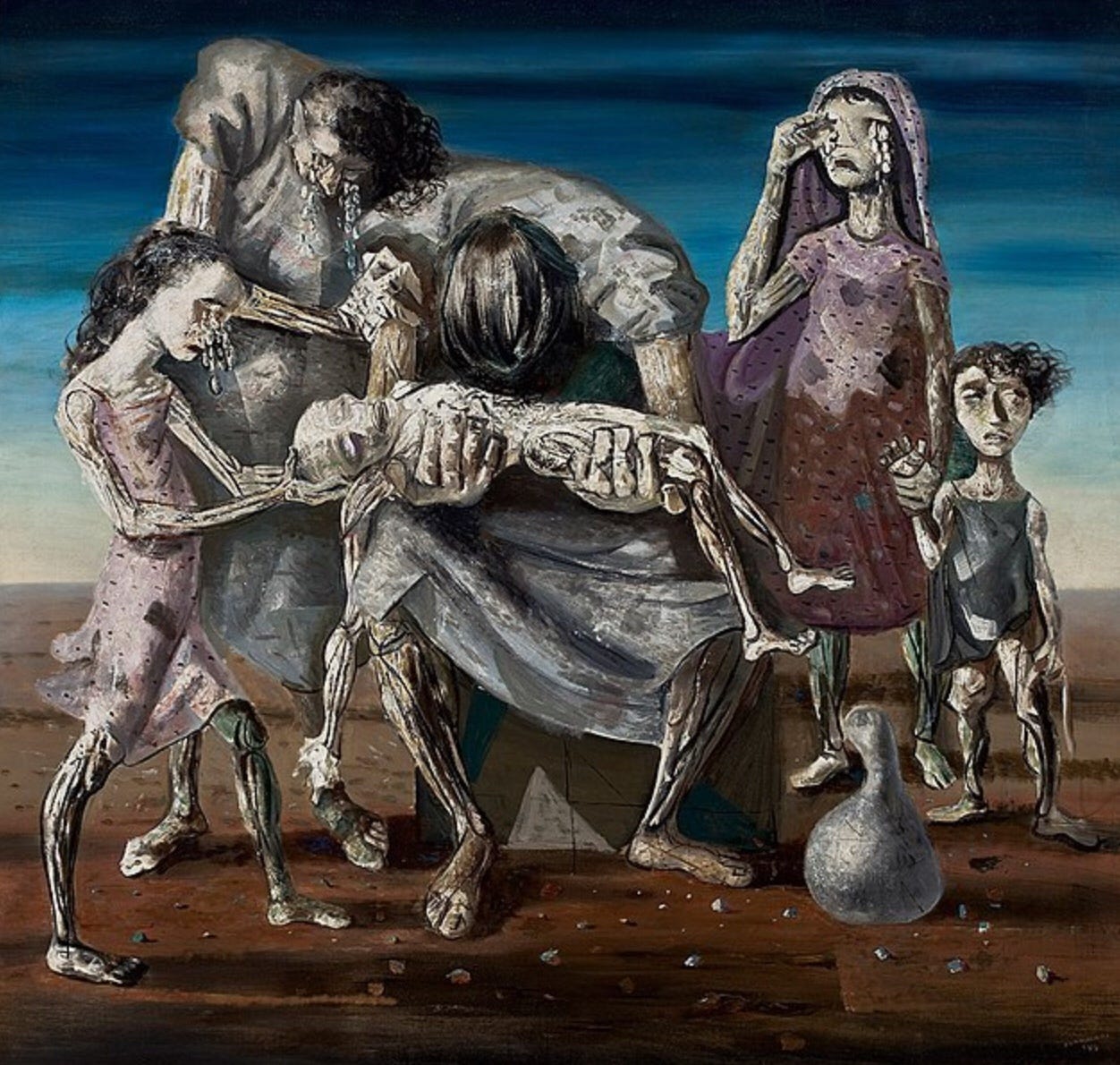Criança Morta, 1944 Candido Portinari Óleo sobre tela, c.i.d. 190,00 cm x 180,00 cm.