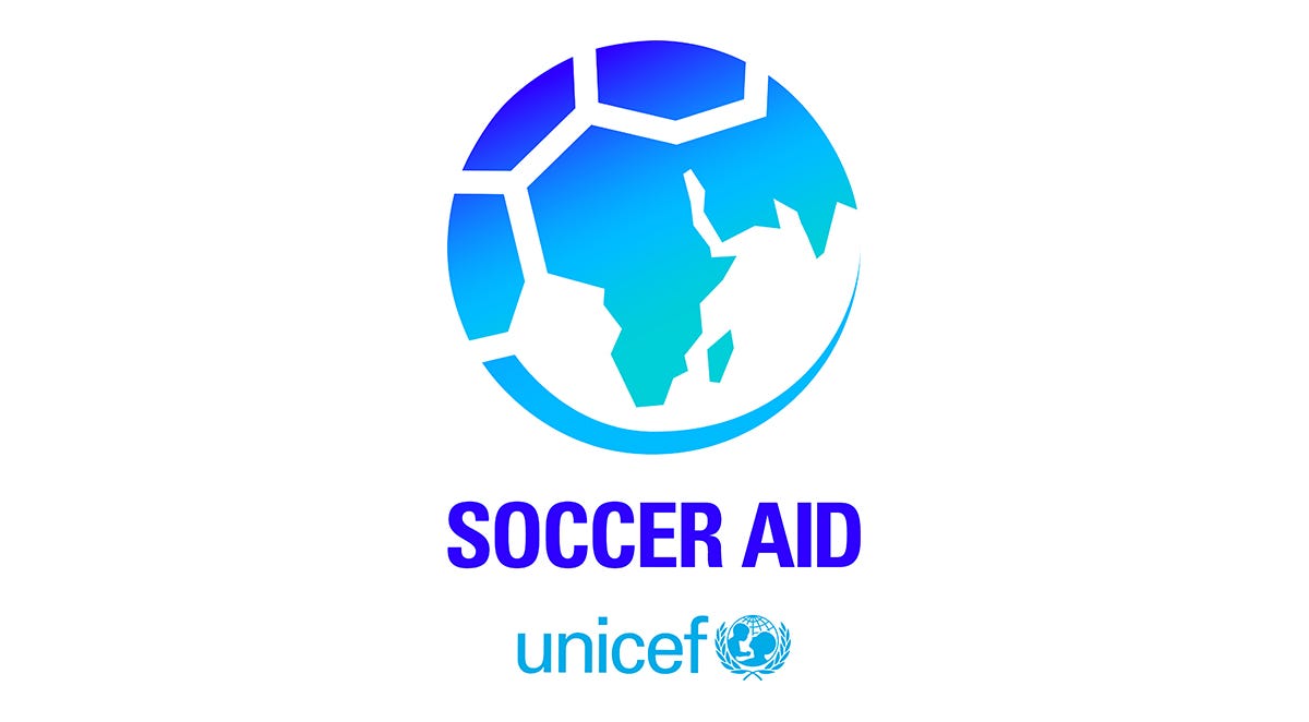Press release — Soccer Aid. New Soccer Aid identity for UNICEF by