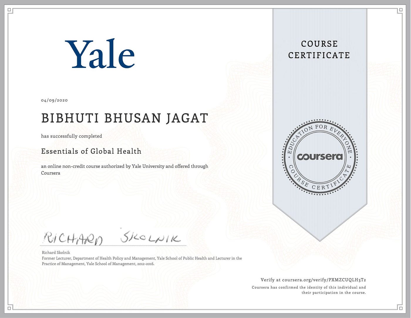 Got over 100 online courses with free Certificates from Coursera | by  Bibhuti Bhusan Jagat | ILLUMINATION | Medium