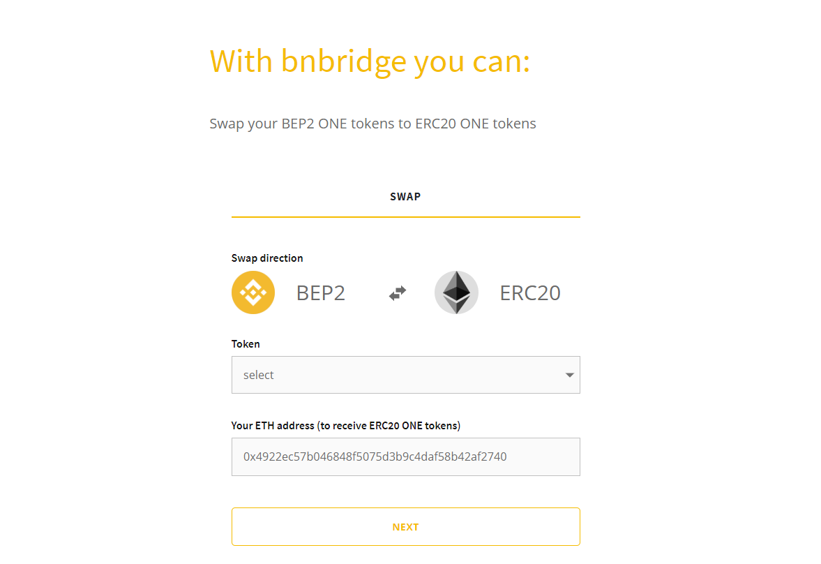 How to Swap BEP2 ONE to ERC20 ONE | by Nikolaos ...